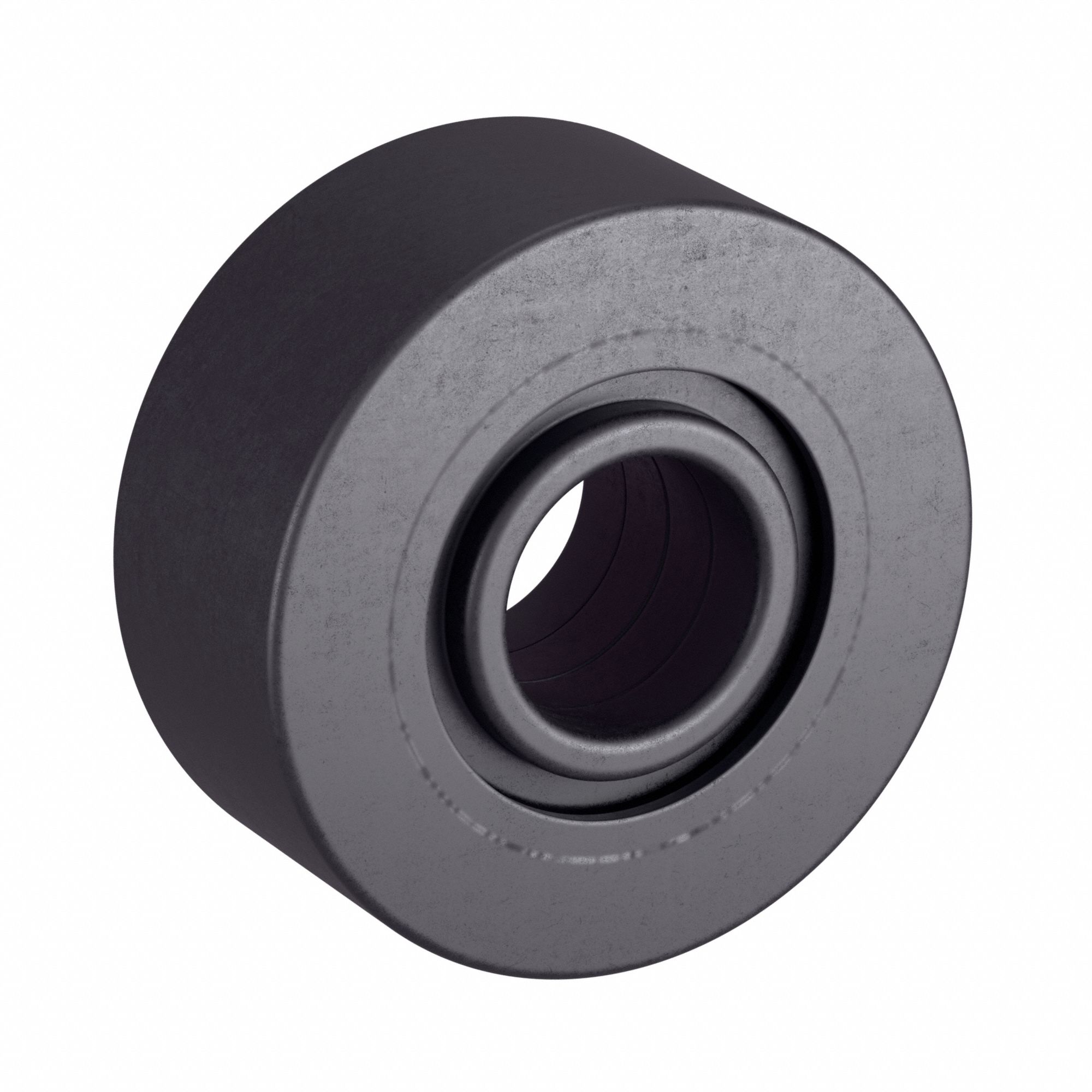 Yoke Roller: 42 mm Roller Dia, Heavy, 2 Row, Dbl Shield, Flat, Alloy Steel