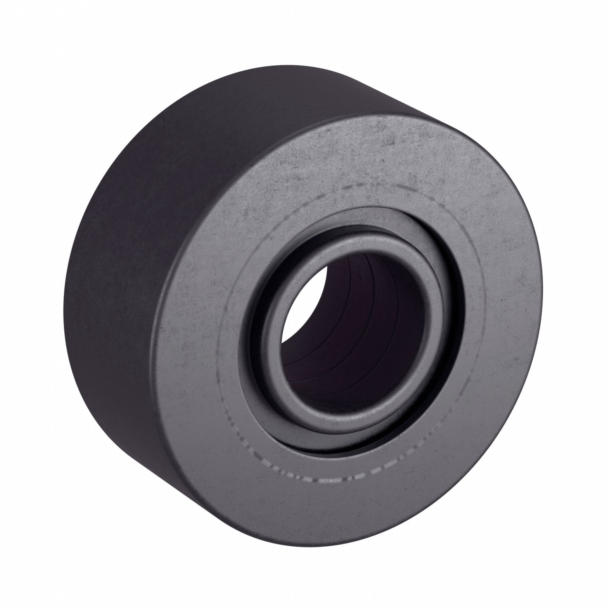 Yoke Roller: 47 mm Roller Dia, Heavy, 2 Row, Dbl Shield, Flat, Alloy Steel