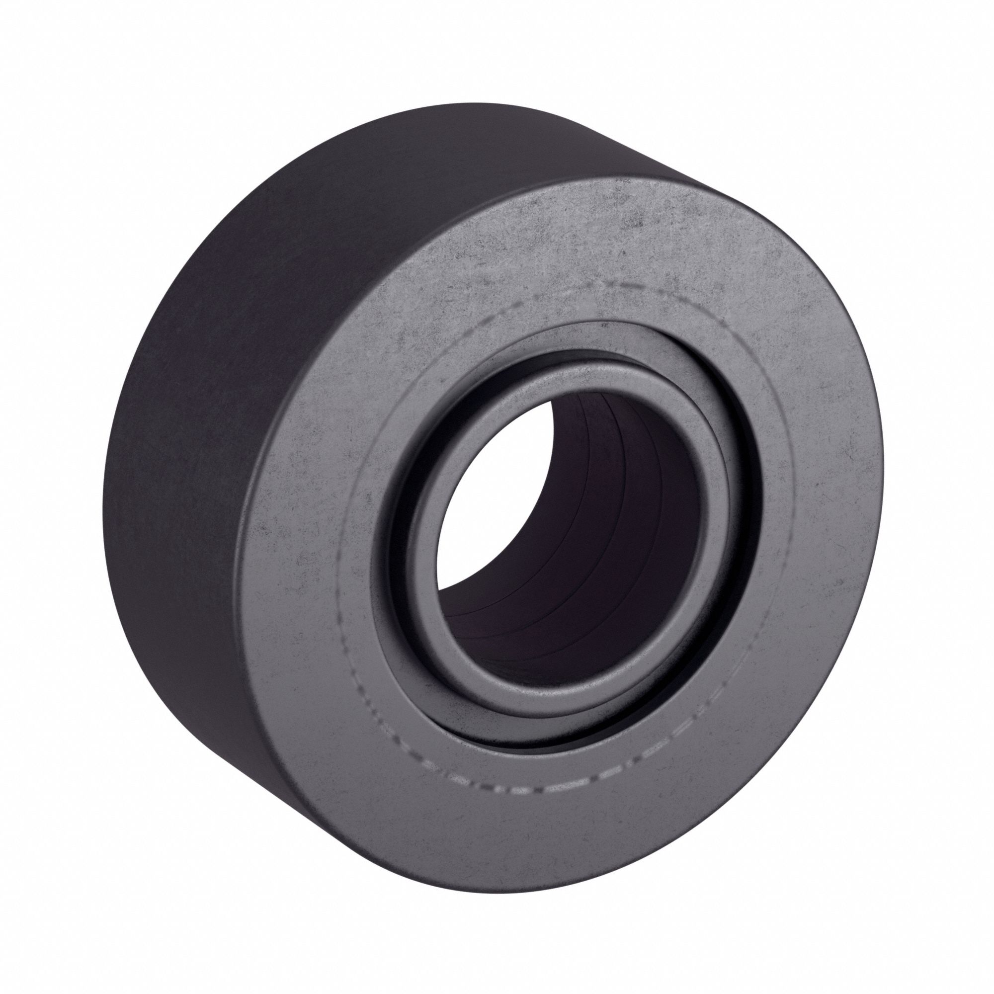 Yoke Roller: 62 mm Roller Dia, Heavy, 2 Row, Dbl Shield, Flat, Alloy Steel