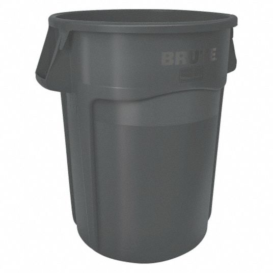 Rubbermaid 50 Gal. Black Wheeled Trash Can with Lid - Power Townsend Company