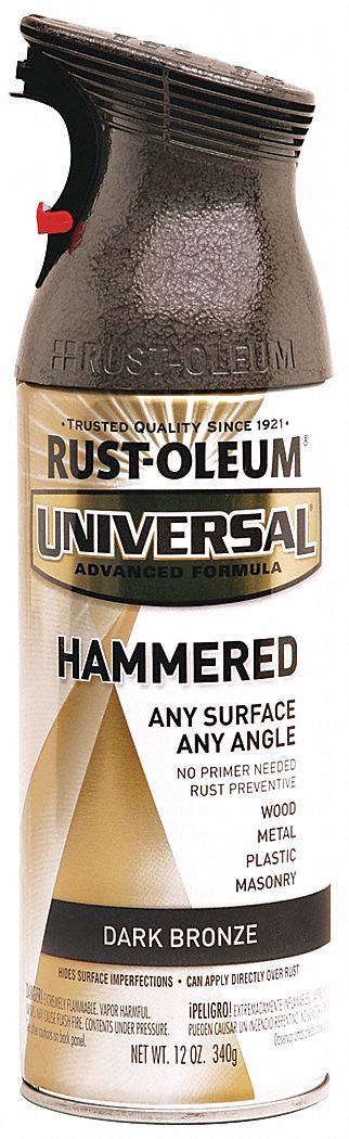hammered spray paint wood bronze dark universal aluminum oz metal grainger close