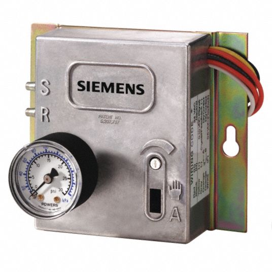 SIEMENS, Volt, Direct Acting and Reverse Acting, Electronic Pneumatic