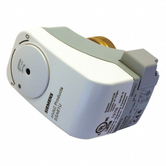 SIEMENS, Std, Floating, Zone Valve Actuator 40PN58SSA61U Grainger