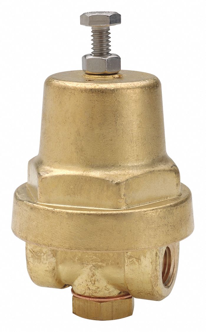 CASH VALVE, Brass, NPT x NPT, Cryogenic Pressure Regulator 40PP51
