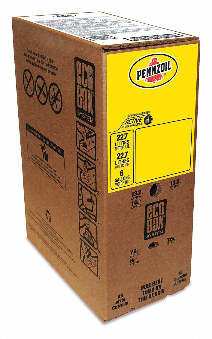 PENNZOIL MOTOR OIL SAE 5W-30 ECO BOX 22.7L - Engine and Motor Oils ...