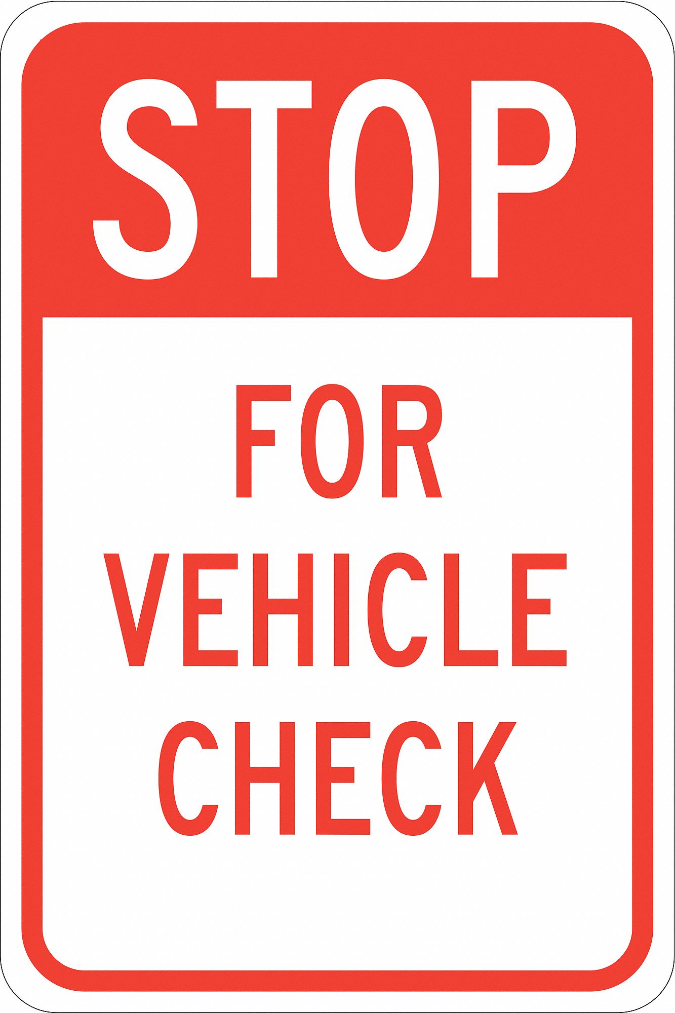 PAN ARRT P/VERIF VEHI RGE/BLC18X12