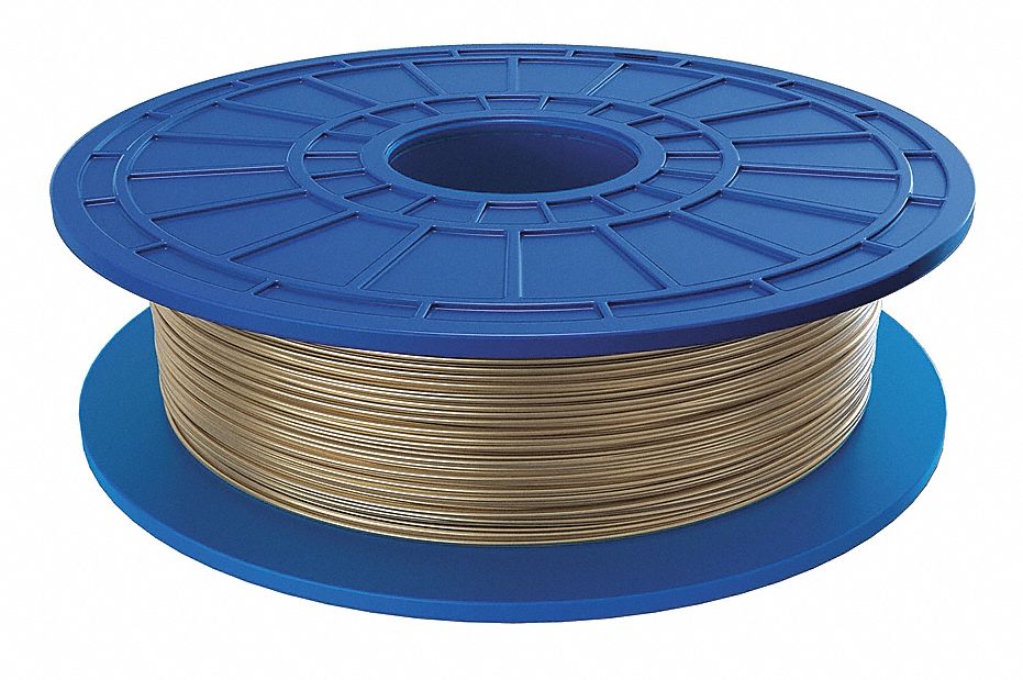 3D PRINTING FILAMENT, GOLD, 1.75MM DIA, 428 ° F (220 ° C) MIN. EXTRUDE TEMP, 0.75 KG WT