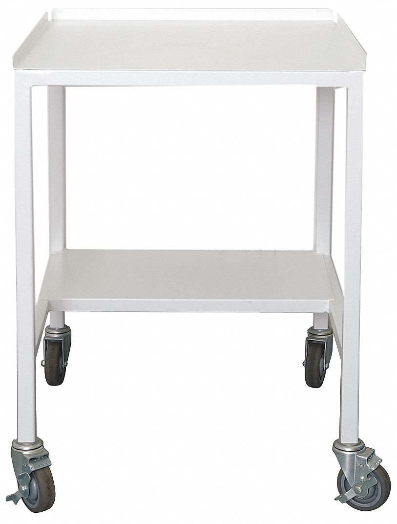 Fume Hood Cart: 28 in Overall Dp, 30 in Overall Wd, 34 in Overall Ht, 0 Doors, 0 Drawers