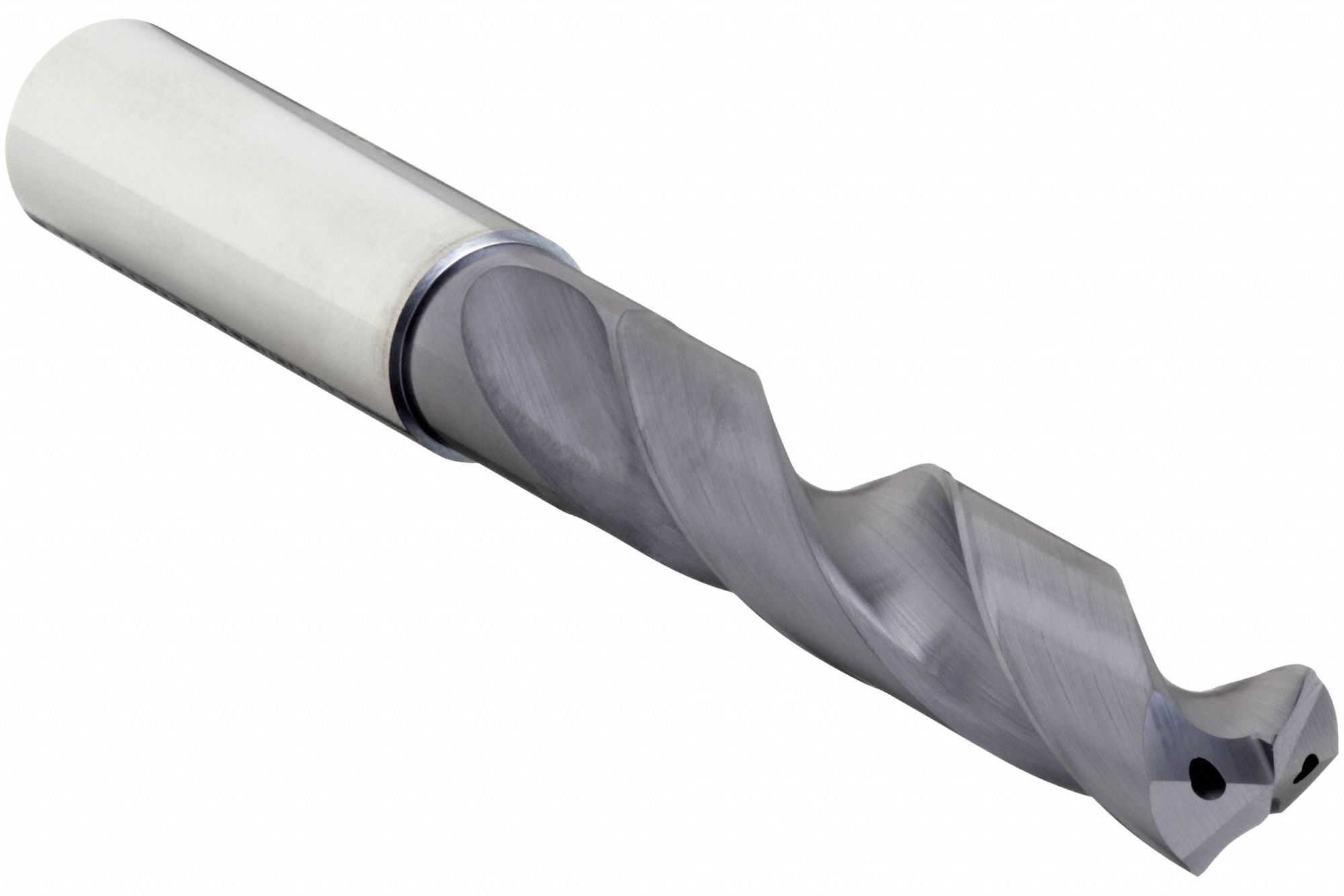 Coolant-Through Solid Carbide Jobber-Length Drill Bits