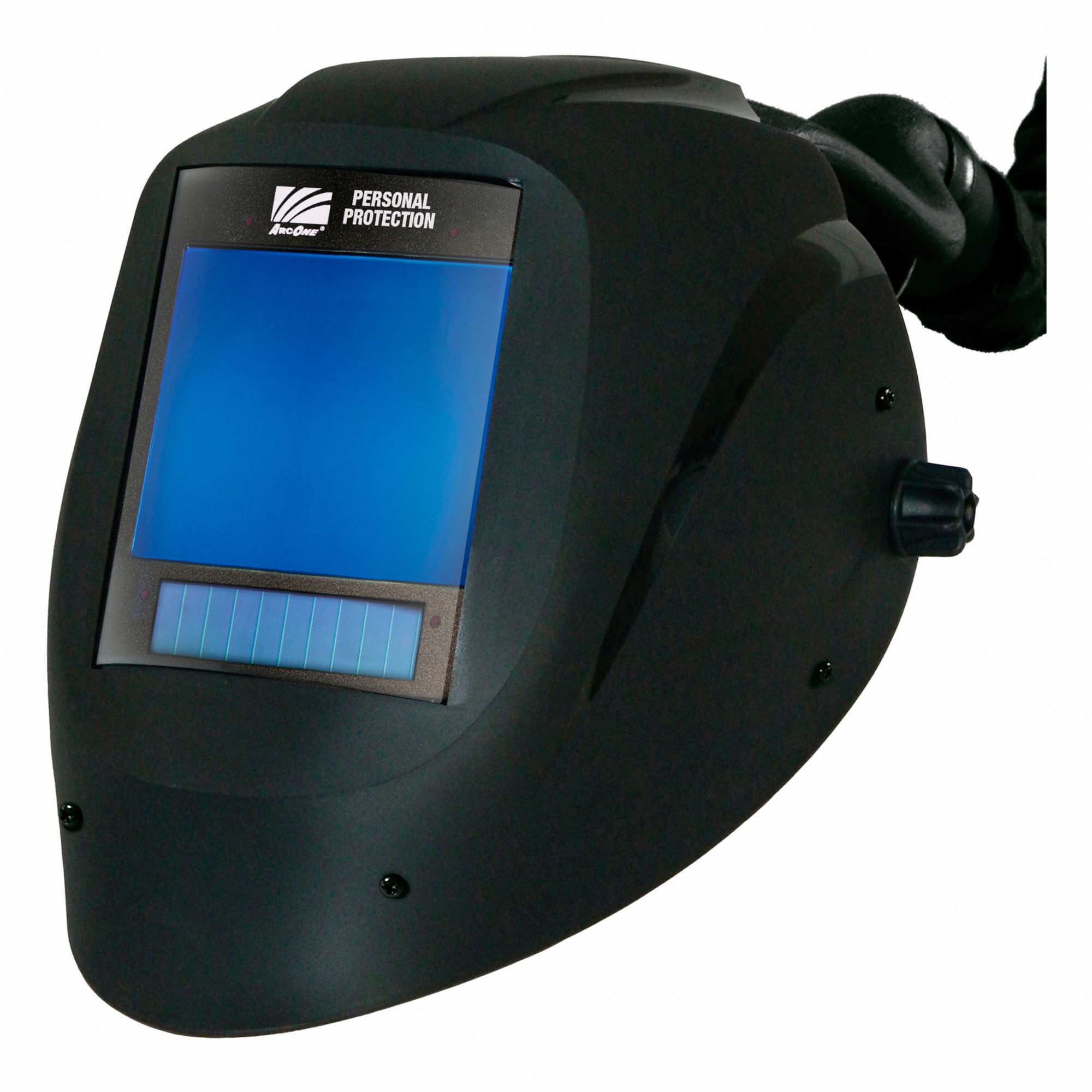 PAPR WELD HELMET BLK 5X4 12.60 VIEW