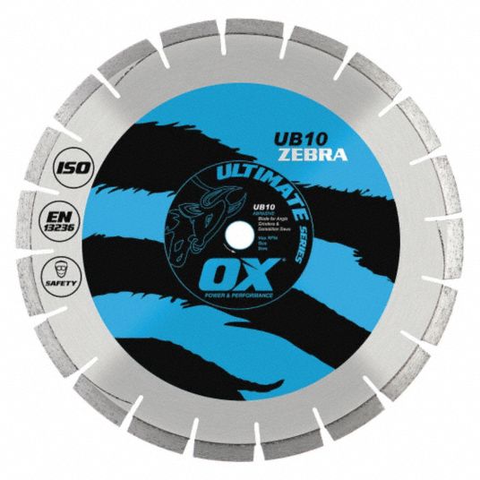 OX Chop Saws, Diamond Saw Blade, 14" Blade Dia. 40TP28OXUB1014 Grainger