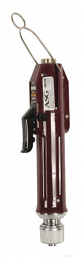 Screwdriver: 1/4 in Drive Size, 0.9 in-lb Torque - Min, 4.9 in-lb Torque - Max, Lever, Straight