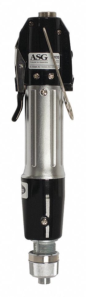 Screwdriver: 1/4 in Drive Size, 2.7 in-lb Torque - Min, 22.1 in-lb Torque - Max, Lever, Straight