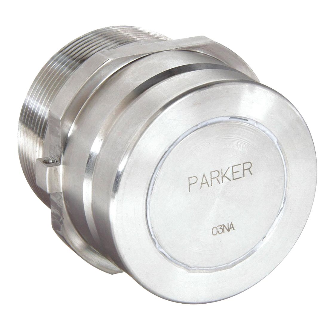 Quick Connection Nipple: Insert Body, 2 in Pipe x 2 in Pipe Size, MNPT x MNPT, Stainless Steel, Gray