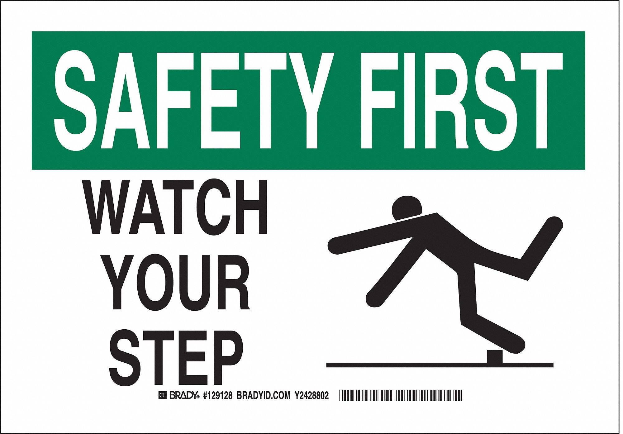 Personal Protection Sign, 7" x 10"