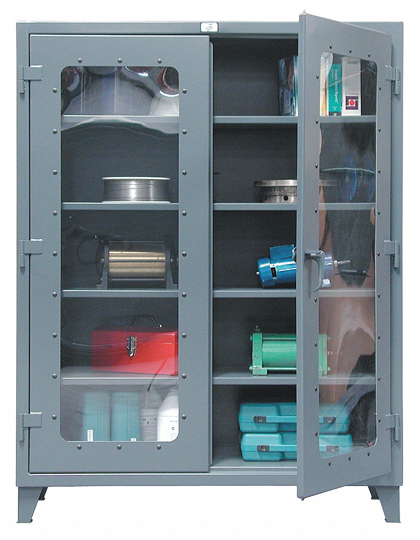 STRONG HOLD Heavy Duty Storage Dark Gray, 78 in H X 36 in W X