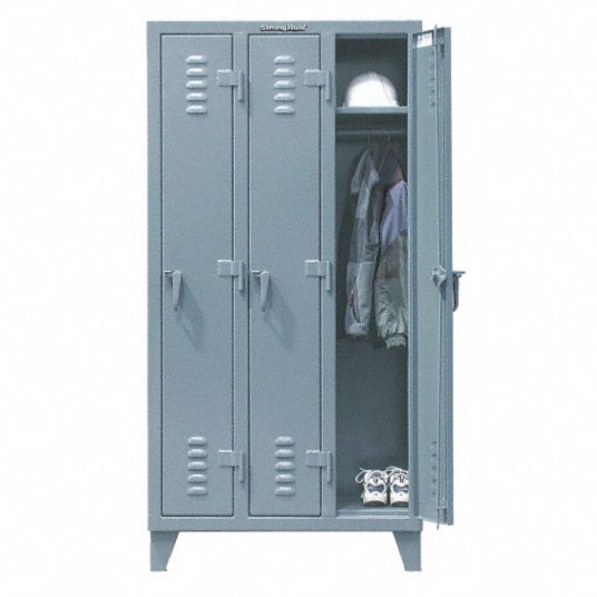 STRONG HOLD, 122 in x 18 in x 78 in, 1 Tiers, Wardrobe Locker - 40V764 ...