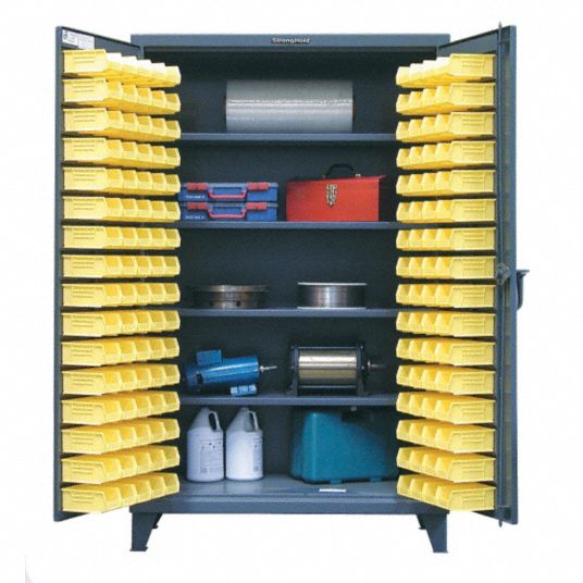 Strong Hold 36-BS-244 - 36W x 24D x 78H 4 Shelf Bin Storage Cabinet