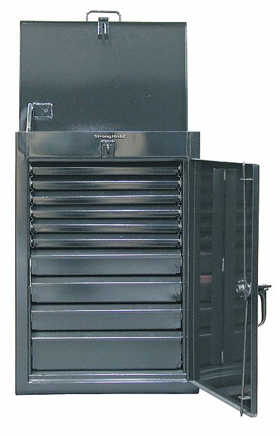 Strong Hold Heavy Duty Storage Cabinet Dark Gray 40 H X 28 W X 20 D Assembled 40v623 2 43 4lt 200 10db Grainger