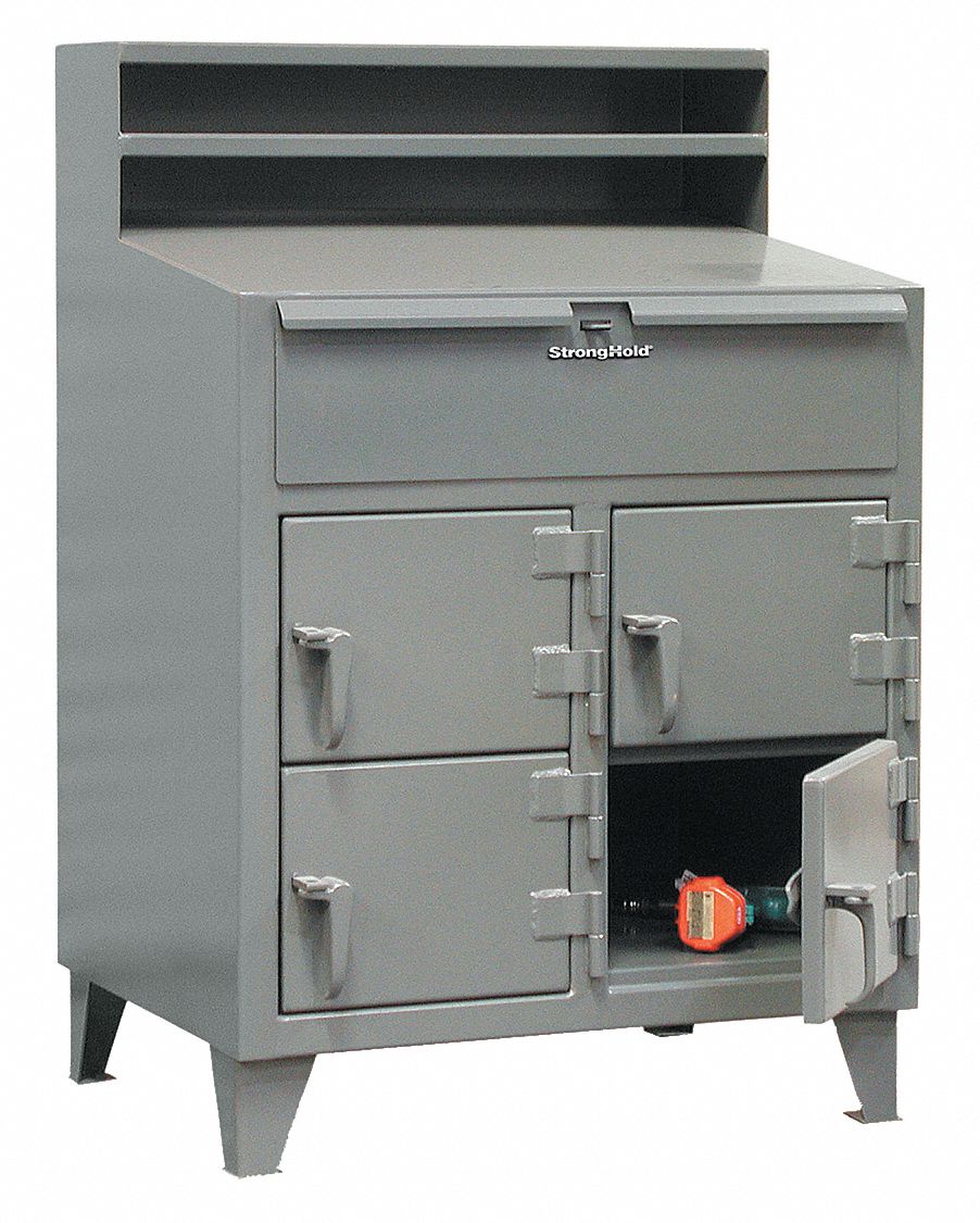40V806 - Multi-Person Locker Desk 1Drawer 48 in W
