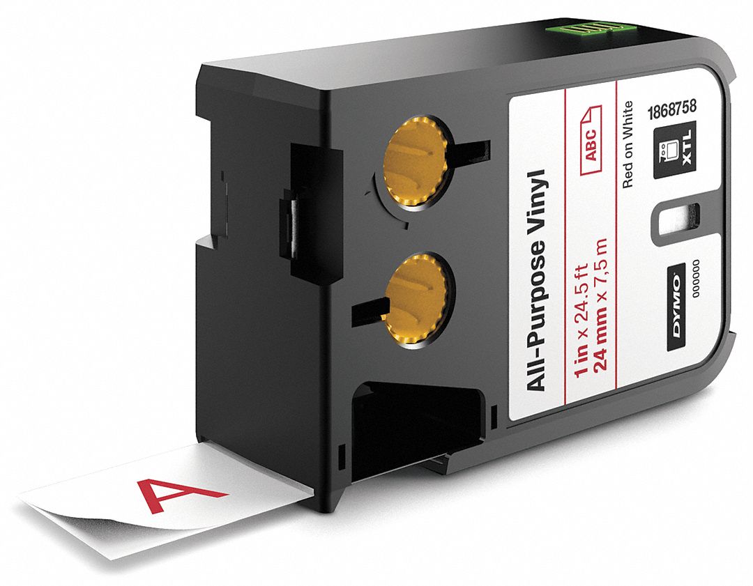 Cartridge Label, 23 ft. L, 1" W