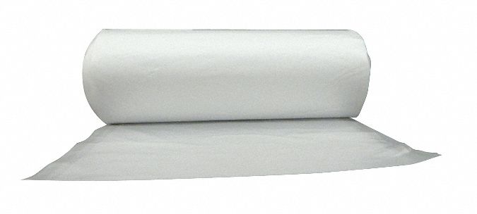 Trash Bags: 35 gal Capacity, 30 in Wd, 45 in Ht, 19 micron Thick, Clear, 240 PK