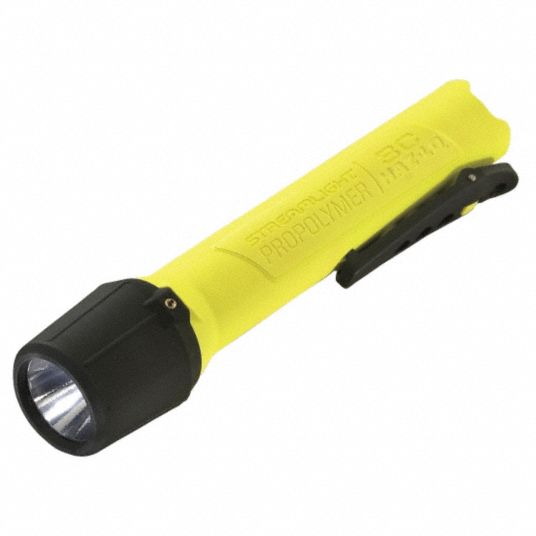 STREAMLIGHT Industrial LED Handheld Flashlight, Polymer Resin, Maximum