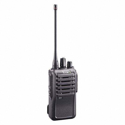 Icom IC-F4001 16 Channels UHF Two Way Radio Black for sale online 