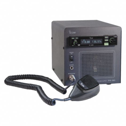 Aviation Radio, VHF Aviation Frequency, VHF, 8 Output Watts, 200 Number of Channels Grainger