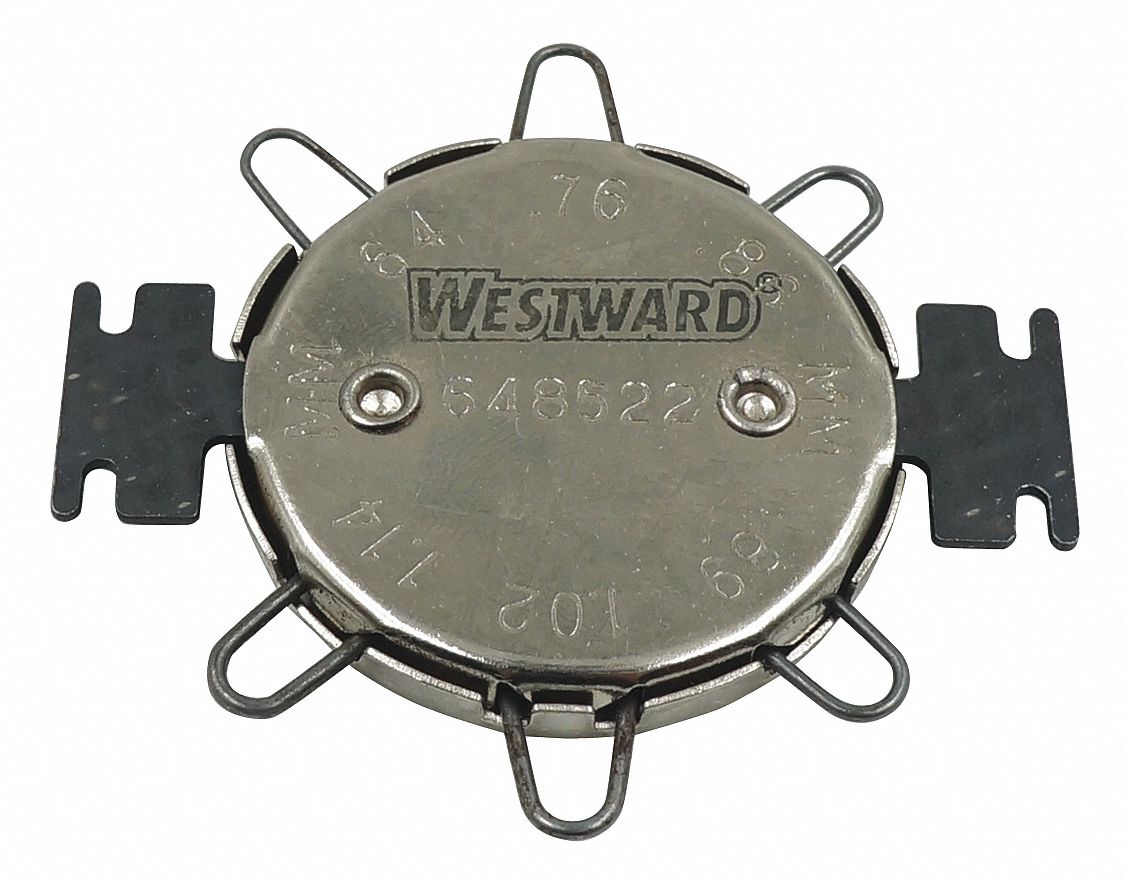 WESTWARD Spark Plug Gap Gauge, Tool Type Wire, Material Steel, Includes