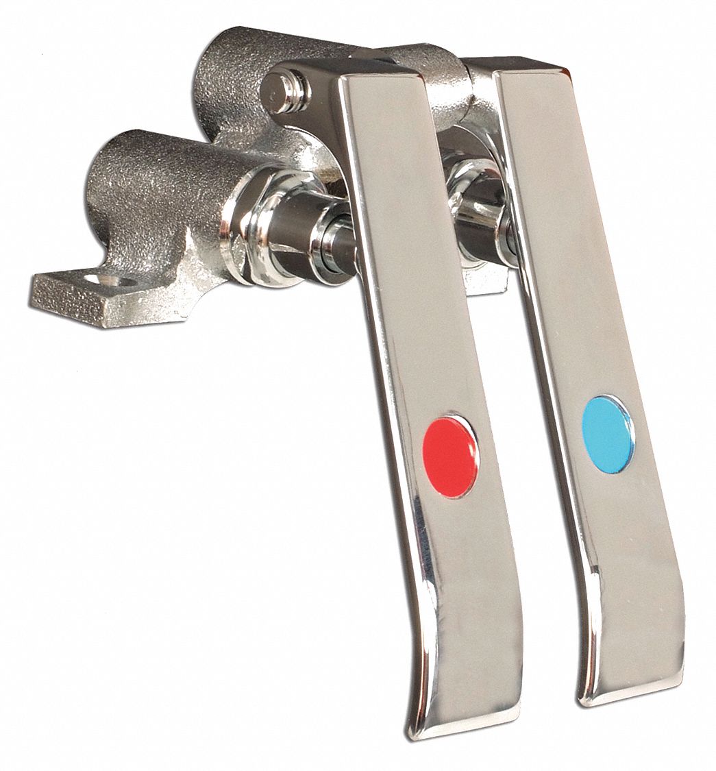 DOMINION COMMERCIAL FAUCETS Foot Lever, Fits Brand Dominion, Faucet