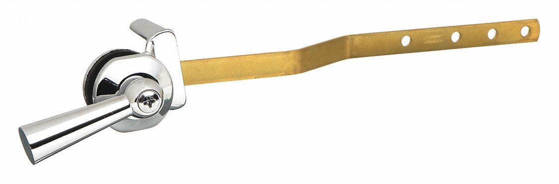 TRIP LEVER, UNIVERSAL FIT, 9 IN SIZE, BRASS