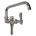 Low-Arc-Spout Single-Lever-Handle Single-Hole Deck-Mount Service Sink Faucets