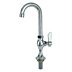 Gooseneck-Spout Single-Lever-Handle Single-Hole Deck-Mount Kitchen Sink Faucets
