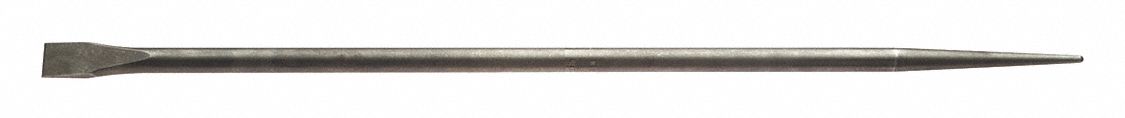 30IN Round Bar - Straight Chisel-End