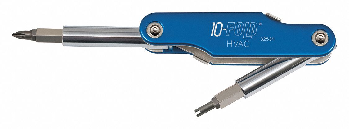 10-Fold Screwdriver/Nut Driver