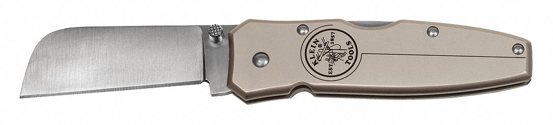 LIGHTWEIGHT LOCKBACK KNIFE, 2 1/2 IN BLADE L, 3 1/2 IN CLOSED L, 6 1/4 IN OVERALL L