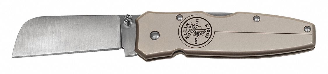 LIGHTWEIGHT LOCKBACK KNIFE,SS,6-1/4 IN L