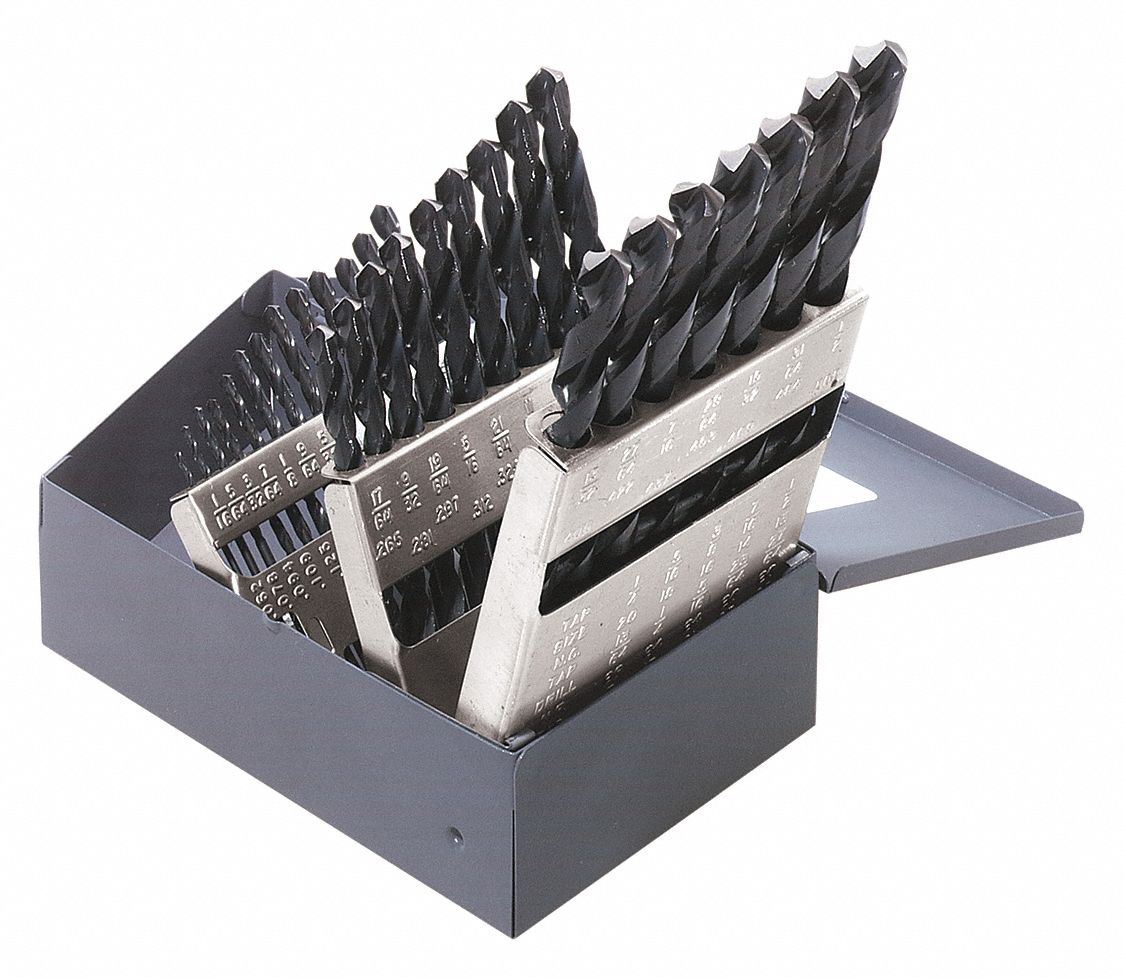 29-Piece Regular-Point Drill-Bit