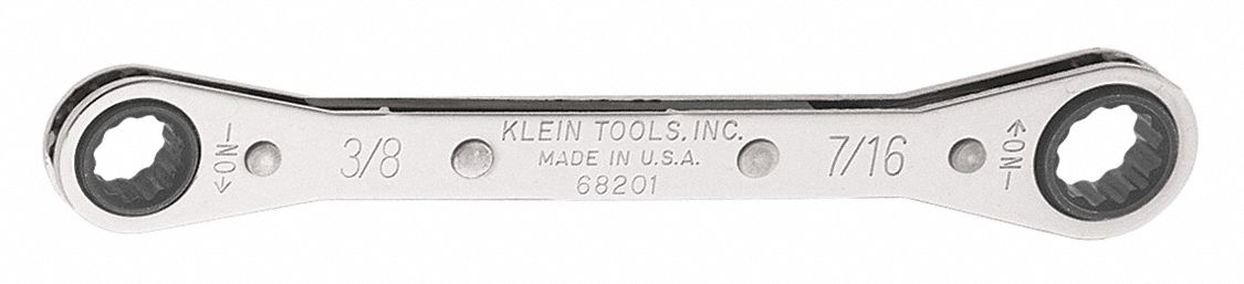 RATCHETING BOX WRENCH TO 3/8 IN X 7/16 IN
