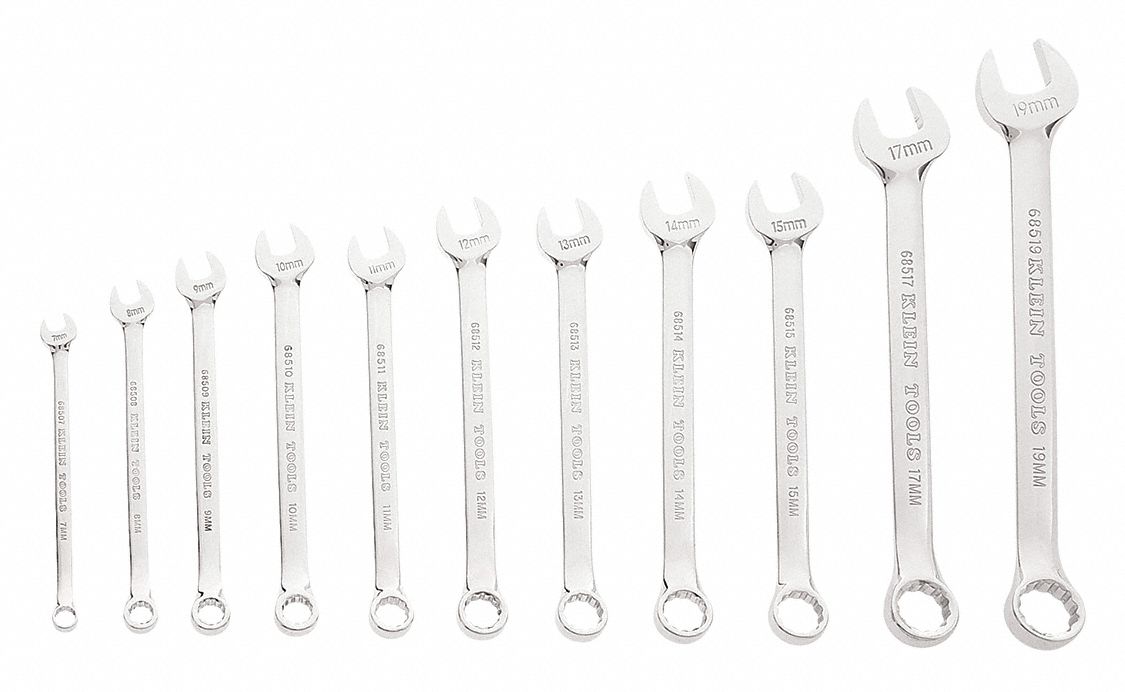 40Y596 - 11-Piece Metric Combination Wrench Set