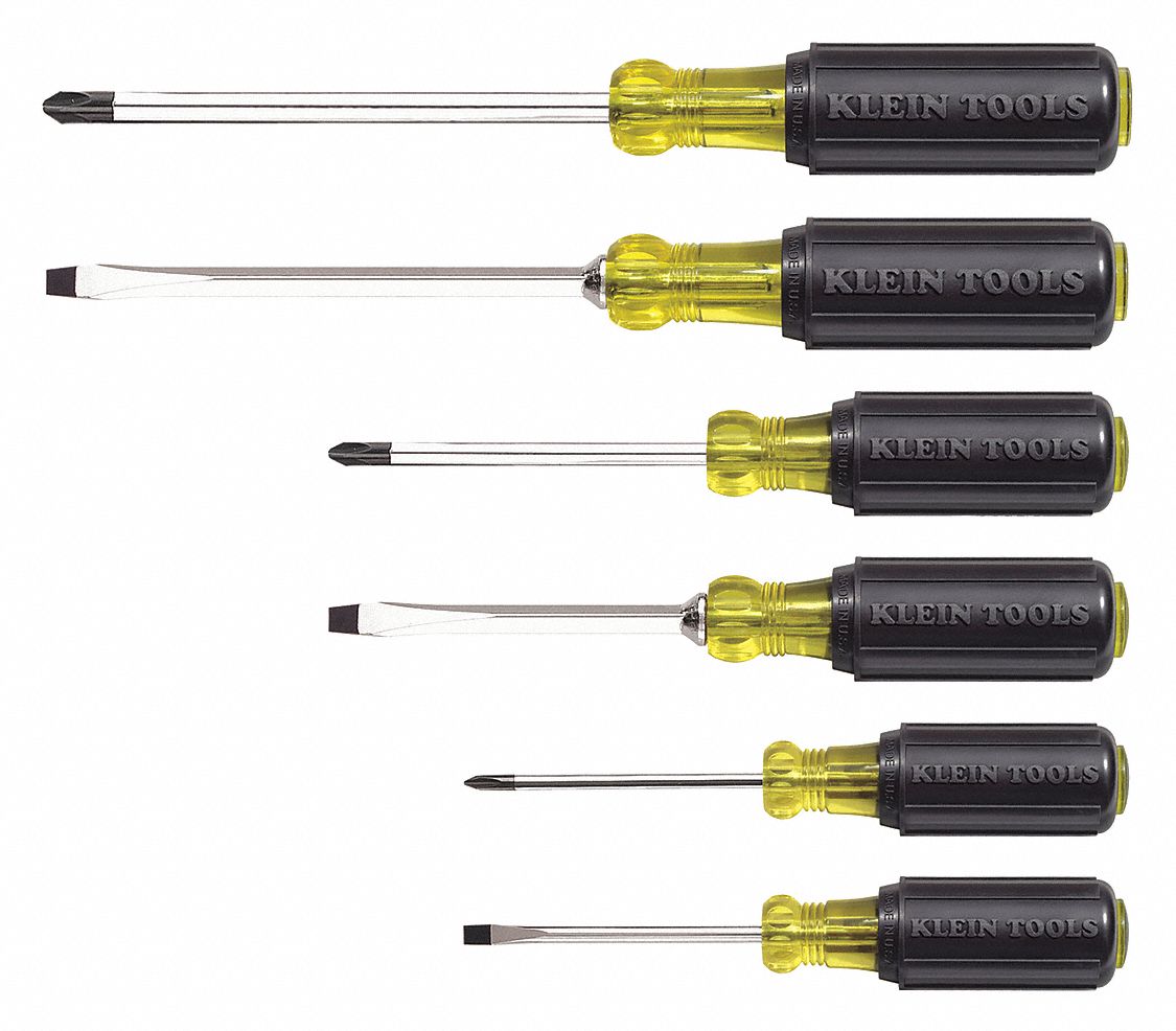 40Y671 - 6-Piece Cushion-Grip Screwdriver Set