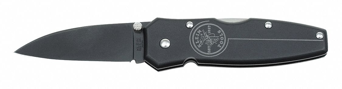 40Y908 - Black Lightweight Lockback Knife