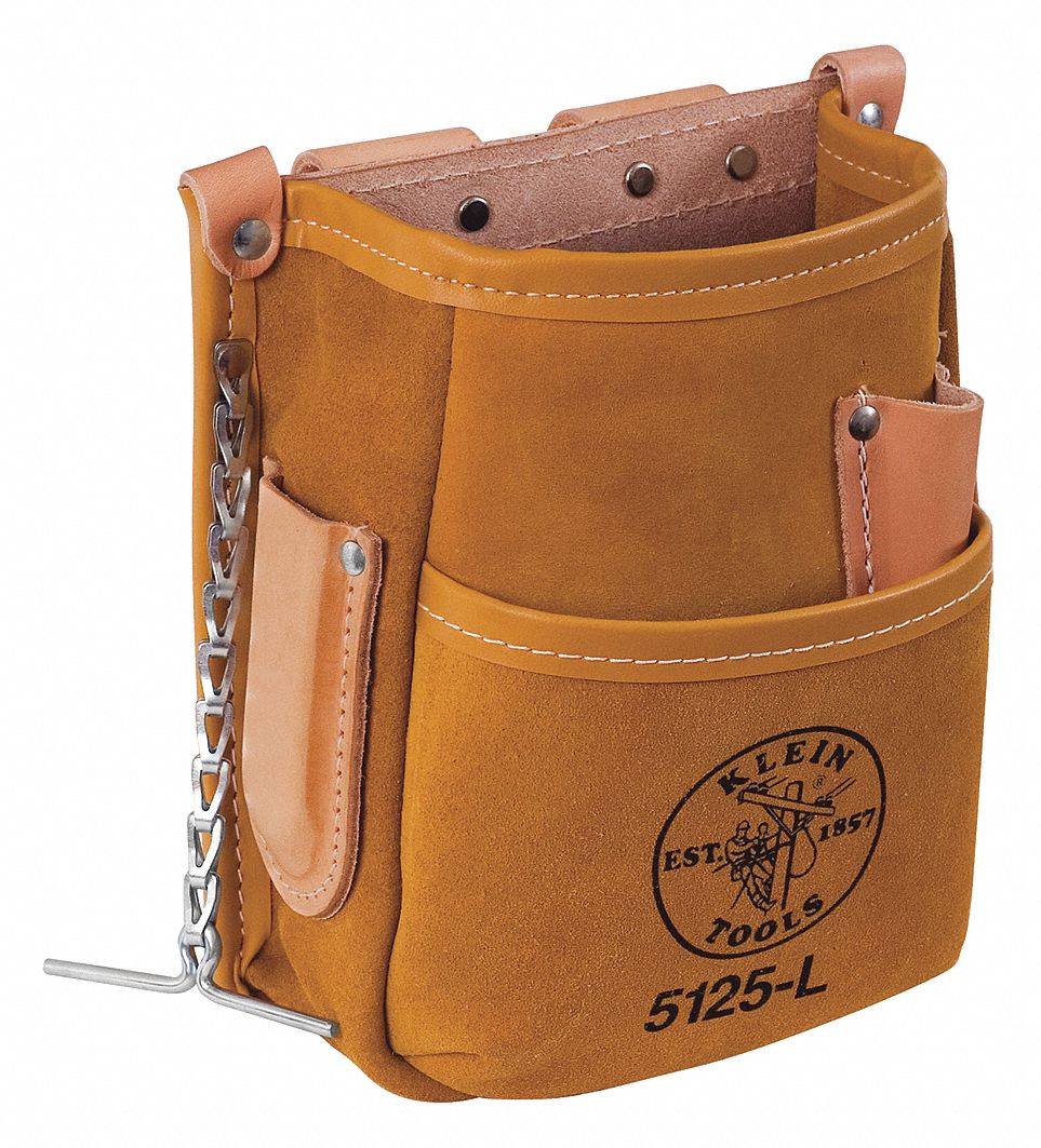 40Y963 - 5-Pocket Tool Pouch - Leather