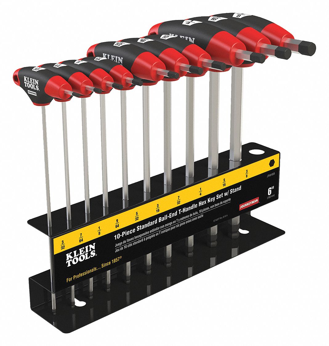 T HANDLE BALL END HEX KEY SET