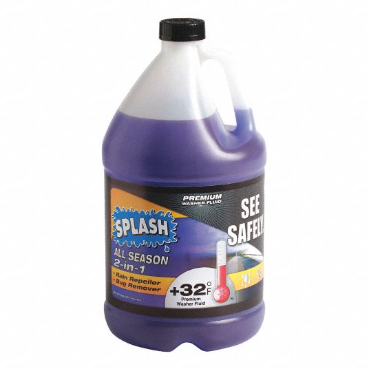SPLASH Windshield Washer Fluid, 1 Gal. 40Z939234193T35 Grainger