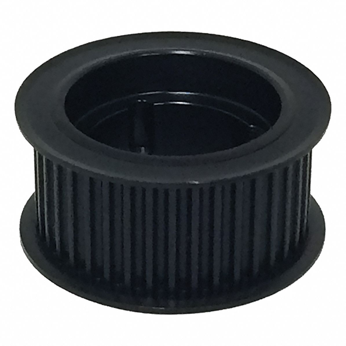 Timing Belt Pulley: Modified Curvilinear, Bushed, For GT Timing Belt Section, Steel