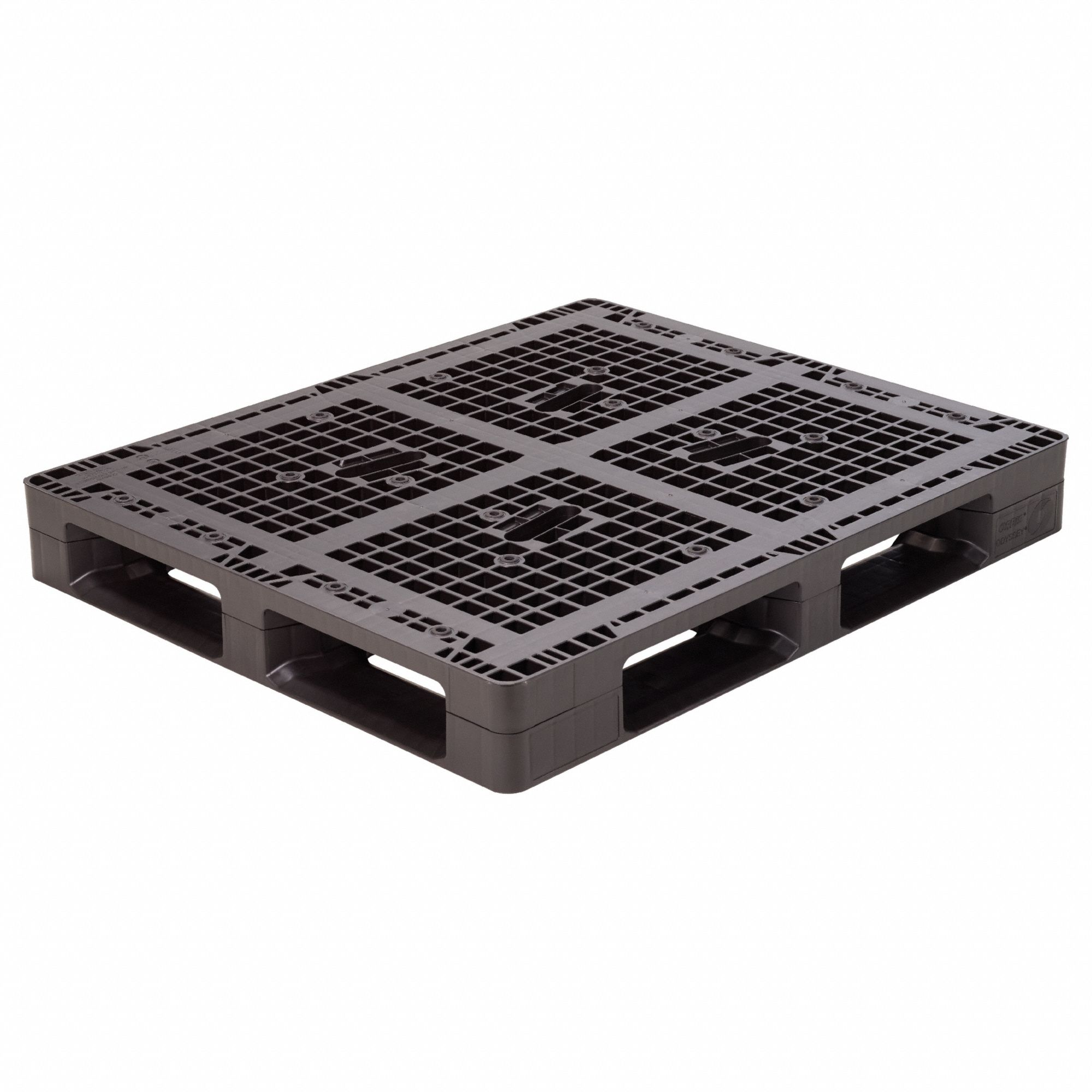 ORBIS, 48 in Lg, 40 in Wd, Plastic Pallet 808FC640x48 ODSY HD Grainger