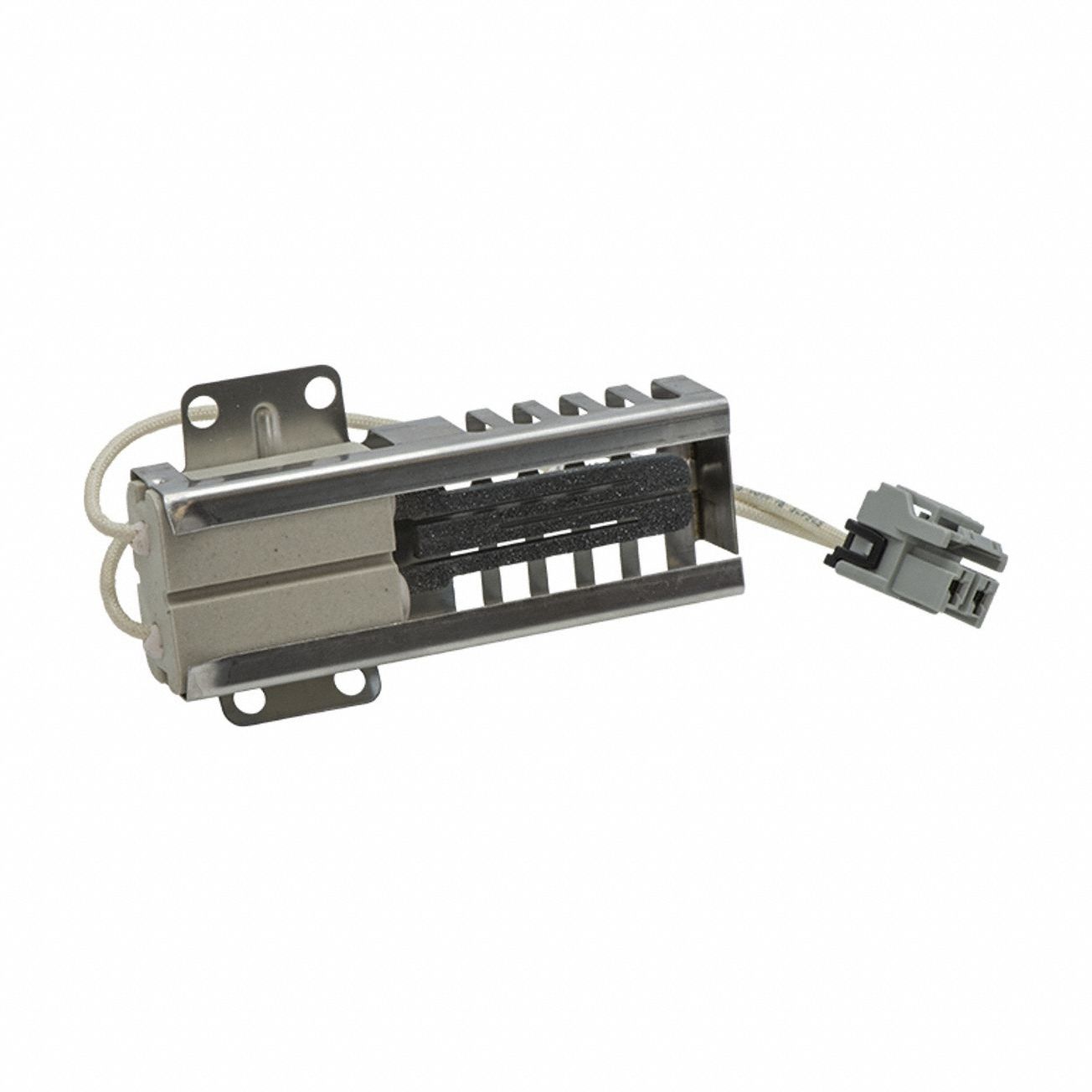 Hot Surface Igniter: OEM, Silicon Carbide, 7 in Lead Lg, 120V AC, Hardwired, Flat Tip