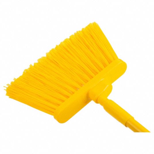 CARLISLE, 12, PK, Angle Broom Flagged Bristle,56",Yl,Package Quantity